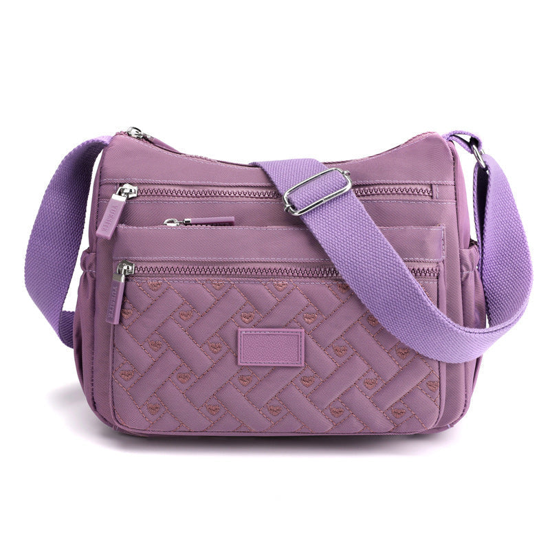 Lightweight Waterproof Nylon Messenger Bag