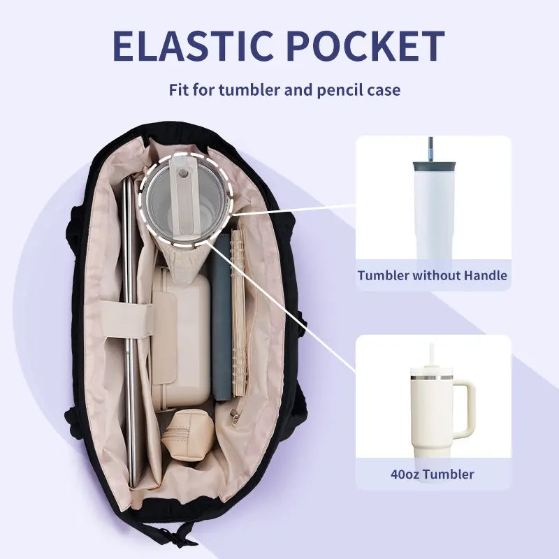 Ultimate Wandering Nature Puffer Tote Bag