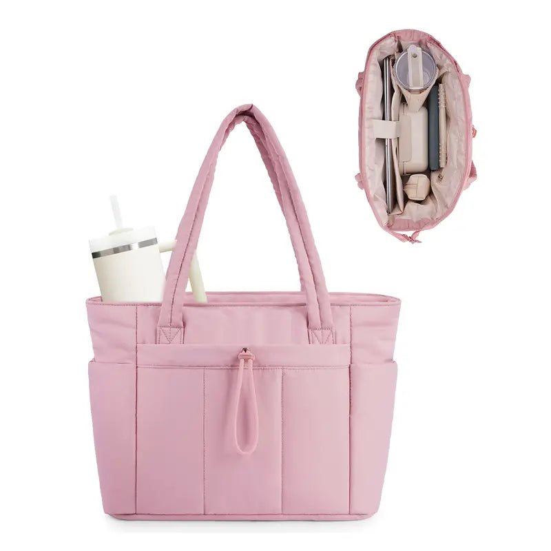 Ultimate Wandering Nature Puffer Tote Bag