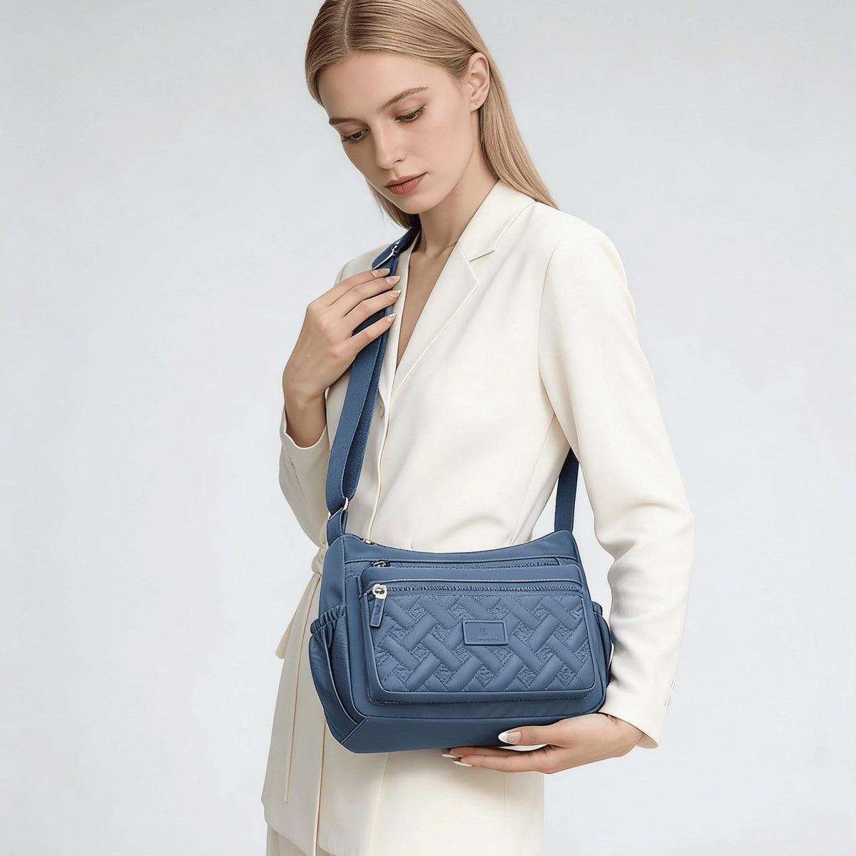 Lightweight Waterproof Nylon Messenger Bag