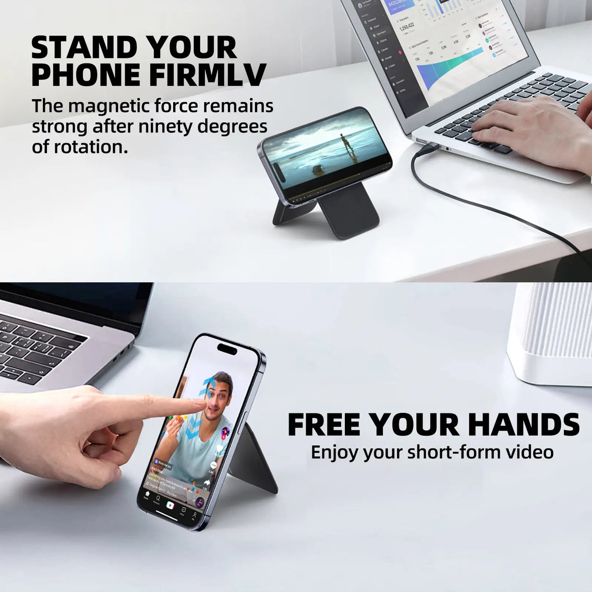 Lightweight Magnetic Wallet With Mag-Safe for Phone