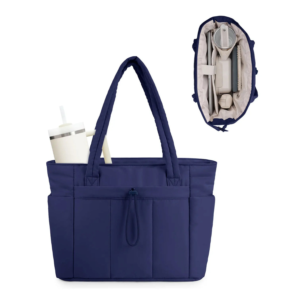 Ultimate Wandering Nature Puffer Tote Bag
