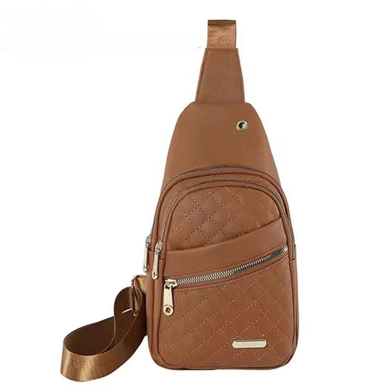 🔥BUY 1 FREE 1-Quilted Crossbody Chest Bag