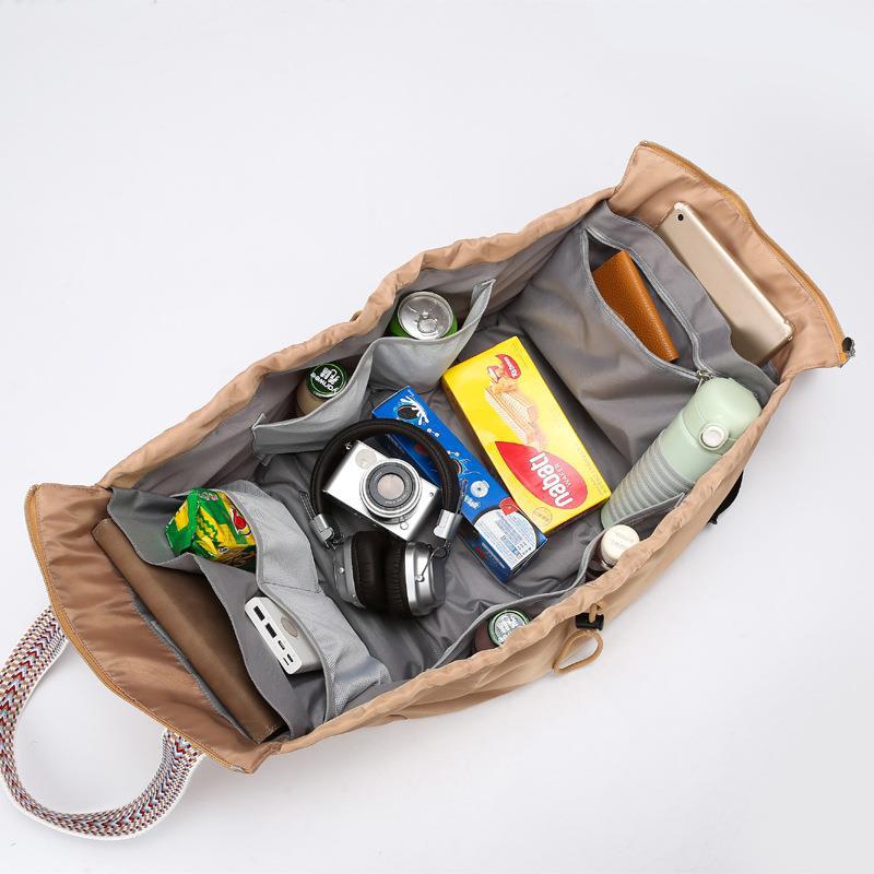 Large Expandable Convertible Travel Tote Bag