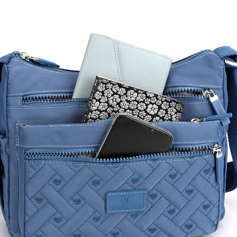 Lightweight Waterproof Nylon Messenger Bag